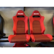 Recaro seat Bucket Recaro  Tomcat merah new arrival kereta wira