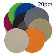 <TWILIGHT> 20pcs and 5 Inch 3000 5000 7000 10000 Grit Sand Paper Sanding Discs