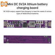 Mini DC5V 2A Lithium Battery Charging Board 18650 Lithium Battery Boost Charge and Discharge Integra