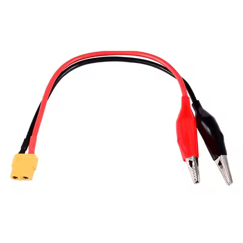 XT-60 Connector Cable RC Alligator Clips for SKYRC NC2500 Pro Charger Motor Run-in line Measure Tool