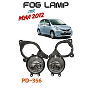MYVI 2012 PENTAIR PD-356 FOG LAMP/FOG LIGHT/SPOTLIGHT WITHOUT WIRING BLACK COVER