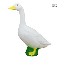 NEX Creative Craft Resin Geese Figurine Decors Funny Geese Sculpture Statue Animal Collectible Figur