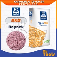 Mytools YaraMila 13-13-21 (5KG) Baja YaraMila Compound Fertilizer Yara Baja Subur (5KG)