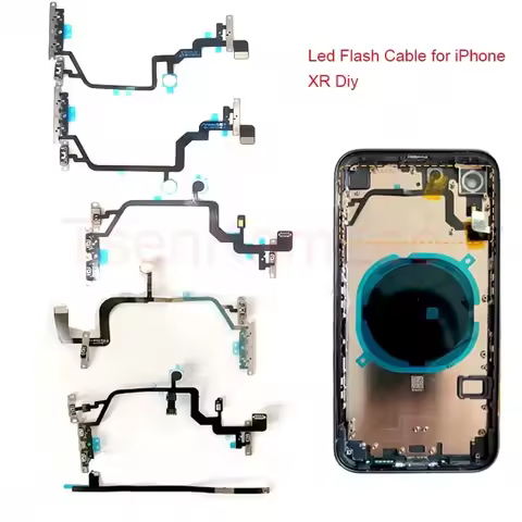 Led Flash Flex Cable for iPhone XR like 11 12 13 14,XR to 13 14 15 16Pro,to Pro Max 6.7inch Switch P