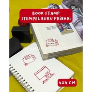 Book Stamp Ex Libris Personal Book Stamp