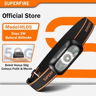 SUPERFIRE HL05 Super Bright Headlamp Luby LED Waterproof Camping Headlamp Outdoor Hiking