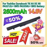 For Toshiba Dynabook T6 X4 X5 X6 PA5212U-1BRS PA5358U-1BRS Battery 14.8V 2600mAh