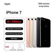 iPhone 7 มือสอง B+ สภาพใหม่ 90% ฟังก์ชันเครื่องครบ มีร่องรอยการใช้งานชัดเจน แบตเตอรี่เปลี่ยนใหม่หมด