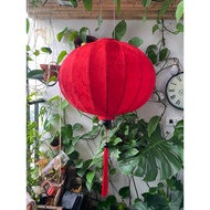 Large size Hoi An lantern, 60cm lucky red Hoi An lantern to welcome CNY, decoration CNY, cafe garden