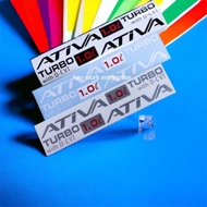 ativa perodua side body car sticker