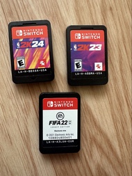 Nintendo Switch 遊戲卡 NBA 2K24 2K3 FIFA 22