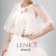 White Bridal Party Cardigan Bolero Accessories Bpm015