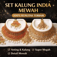 Indian necklace set Indian choker necklace/ Indian bridal choker/ Indian accessories/ Indian jewelry