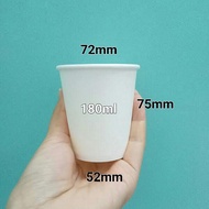 Ly giấy 180ml - 7oz Set 200-500 cái dùng cho uống nước văn phòng trường học bệnh viện