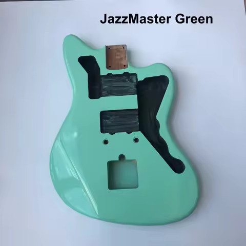 JazzMter Guitar Body 2Alder green