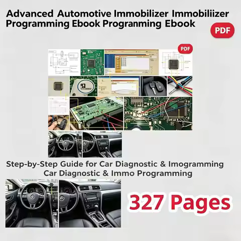 Advanced IMMO BOOK Automotive Immobilizer Programming Ebook 327 Pages PDF Check/Diagnose/Repair Car 