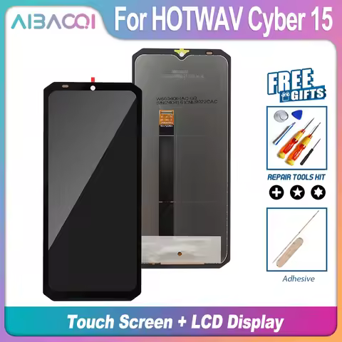 AiBaoQi Brand New HOTWAV Cyber 15 Cyber 16/16 Pro Hyper 7 Pro Hyper 8 Ultra LCD Display Assembly Rep