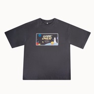 Usagyuuun 棉質 T 恤 海軍藍色 (胸前有口袋)