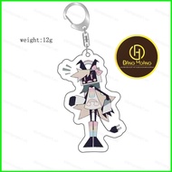 Bx FPE Basic Paper Educational Acyl Keychain Keyring Bag Pendant - DH