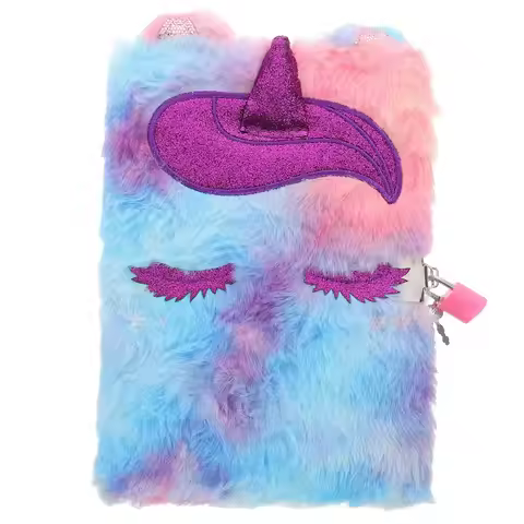 Cute Unicorn Notebook Lockable Diary Secret Journal for Writing Drawing School Travel Journal Mini N