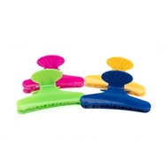 Cute Little Shark Clip 4 in a Pack 4 in a Clip Hair Clip Styling Hairdressing Tool Color