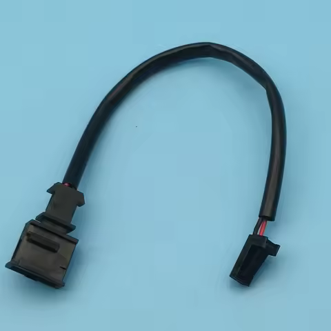 2 Pin LED License Plate Light Connector Wire Harness For A4 S4 B8 8K 4B0971832 0-1534113-1 1533411-1