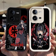 N71 Anime Uchiha Sasuke Black and White Silicone Casing for VIVO T4 Y28 Y28s Y17S V25E iQOO Z9 Z10 Z