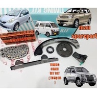 ( OSK ) TIMING CHAIN KIT SET ( TD501B )( K3-VE K3-DE ) FOR T/Y AVANZA,P/MYVI 1.3,KEMBARA,HIJET 1.3