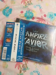 日版 VAMPIRE SAVIOR THE LORD OF VAMPIRE 魔域幽靈-救世主 遊戲原聲 OST 2 CD 側紙 1997年 電玩 (2)
