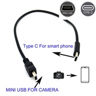 TYPE C to mini usb OTG CABLE FOR JVC GR-HD1 GR-X5US GS-TD1 GZ-E265AC GX8 GZ-HD3 Camera to phone edit