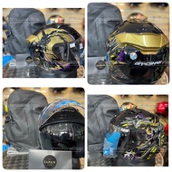 Gracshaw Helmet G535 Gennex Japan Edition Karasu