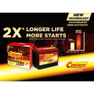 Century Marathoner Max NS60L/R NS60 Car Battery