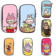 ROWAN1 Labubu Pencil Bag, Large Capacity Cute Cartoon Pencil Cases,  Stationery Bag for Labubu