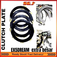 EX5 HI POWER EX5 DREAM WAVE100 EX5CLASS1 EXTRA BESAR CLUTCH DISC CLUTCH PLATE 13.65MM