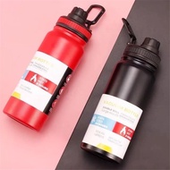 ❆ ™ ✄ ⚘ ▽ Buy1 take1 Stainles aqua flask tumbler Portable 2 in 1 Tumbler hot cold 1 liter tumbler w