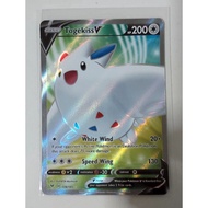 Pokemon togekiss v full art vivid voltage card