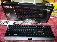 KEYBOARD คีย์บอร์ด SIGNO GAMING MECHANICAL KB-768 MONTAGE