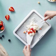 PETRUS Portable No-Plug Yogurt & Ice Cream Maker for Kids | DIY Fruit Shaved Ice Pan, Home Use