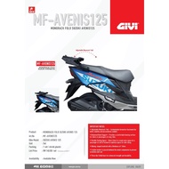 GIVI SUZUKI AVENIS125 H/DUTY ADJUSTABLE FOLD LIPAT RACK- (MF-AVENIS125)