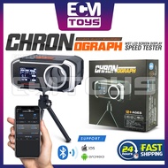 WST-X01 Digital Chronograph Blaster Gel FPS Shooting Speed Test Tachometer LCD Display Bluetooth Pre