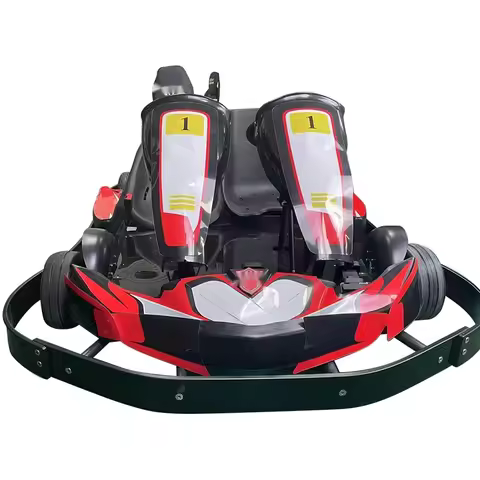 Hot Sale Electric Go Kart Double Chair Karting Two Seats Go Kart For Adult With Kids 2 Seater Go Kar