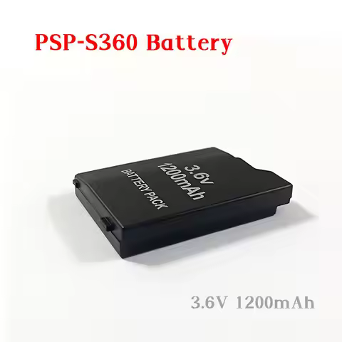 Psp S360 S110 Battery 3.6V 1200mAh for Sony Psp3000 Psp2000 PSP 2000 3000 2001 3004 Portable Console