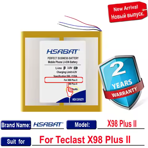 12000mAh Battery for Teclast X98 Plus II 2 Tablet PC 3 Lines C2D7 2879127