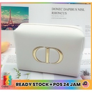 DIOR Makeup Cosmetic Beauty Pouch Authentic Dior VIP Gift Makeup Bag Cosmetics Bag Beg Makeup化妆包