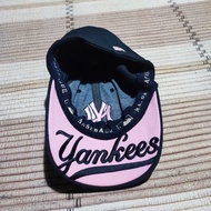 MLB NEW YORK PINK LOGO Embroidered Official Original Hat