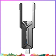 WiFi7 USB Adapter BE6500 WiFi Card USB 3.0 WiFi 7 Network Transceiver Wireless Adapter for PC Laptop