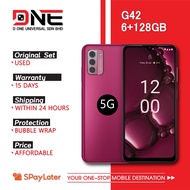 G42 6+128GB USED GRED A CONDITION (PHONE ONLY)
