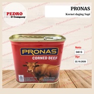 Pronas corned beef kornet daging sapi 340 gram
