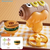 SEPTEMBER Gyro Flying Disc, 2 in 1 Soaring Propeller Rotating Gyro, Unique Shape Launcher Novel Desi