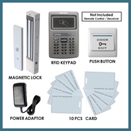 RFID Door Access Control System J@NTECH / JANTECH EP100S With Electric 280KG (600lbs) Magnetic Lock 